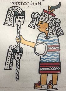 生贄になるアステカの塩の女神（メソアメリカ）